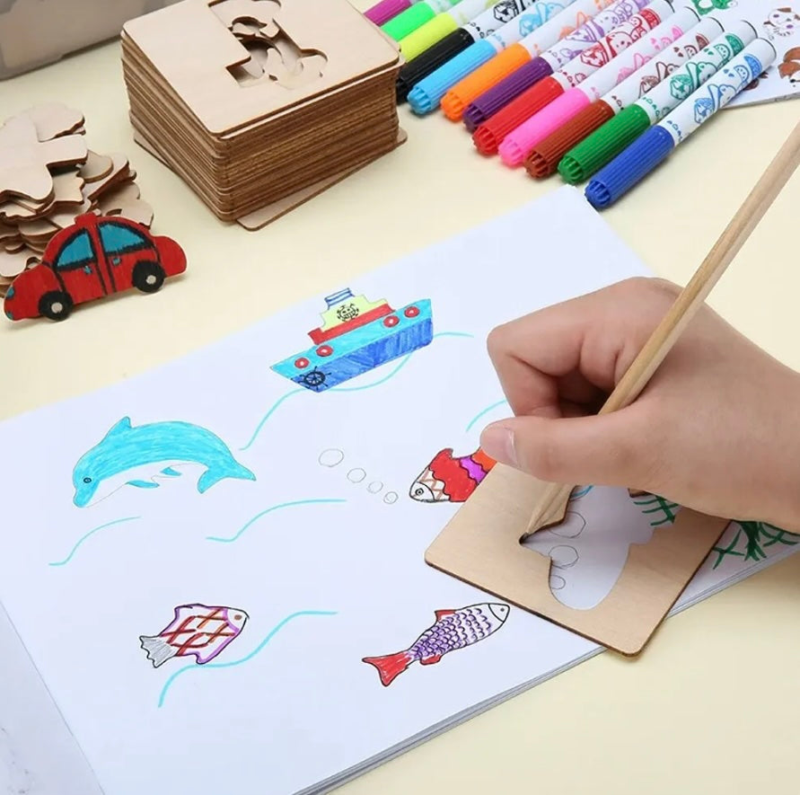 Modelli d'arte per bambini piccoli | Modelli educativi e ludici - Scopri la creatività nei bambini piccoli