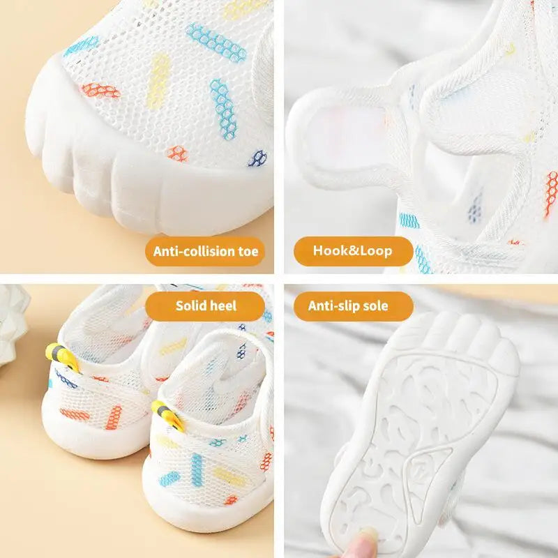 Summer Breathable Mesh Kids Sandals | Lightweight and Soft Sole - Perfect for First Walkers