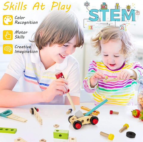 Ecotoys BuildiTool | Stimulate creativity and problem solving - Children's Toolkit