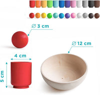 Thumbnail for EcoToys ColorJoy | Develop creativity and motor skills - Colorful Wooden Sorting Game