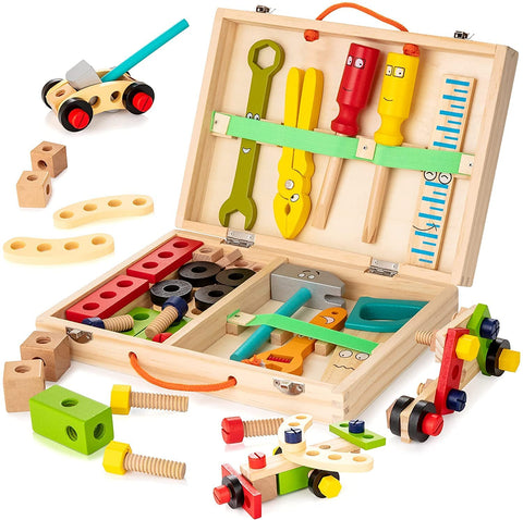 Ecotoys BuildiTool | Stimulate creativity and problem solving - Children's Toolkit