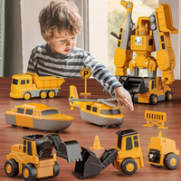 Thumbnail for Magnetix Bauwelt | Kreatives Magnetisches Spielzeug Transformator Roboter