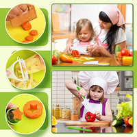 Thumbnail for KidzChef-Set | Sicher Kochen für Kinder - Kinderkochmesser Set