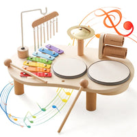 Thumbnail for Houten Baby Muziekinstrumenten | Stimuleer Creativiteit - Perfect Montessori Speelgoed