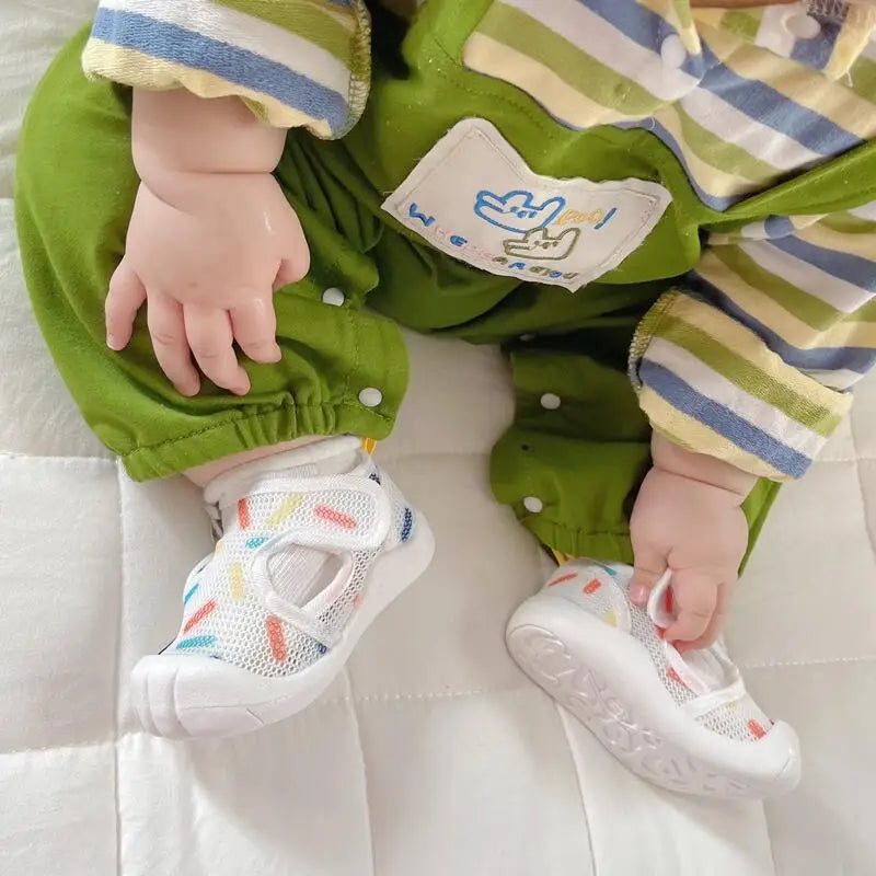 Summer Breathable Mesh Kids Sandals | Lightweight and Soft Sole - Perfect for First Walkers