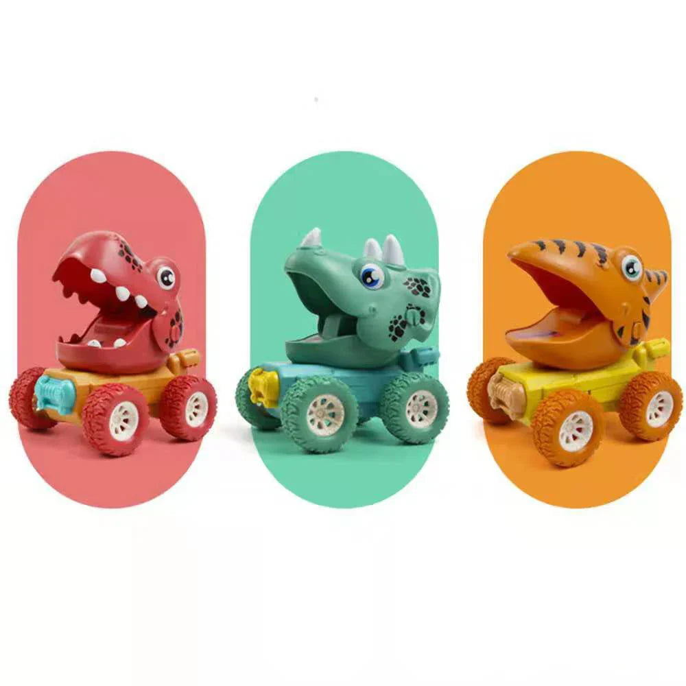 Set de juego de transporte de dinosaurios | Desata aventuras llenas de fantasía - Colección completa de dinosaurios