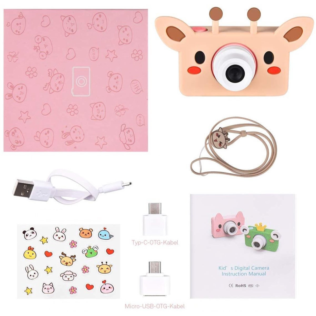 SnapBuddy | Captura momentos preciados - Cámara infantil de animales diversión