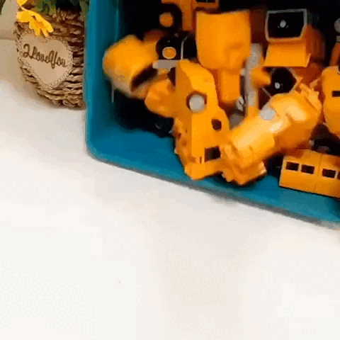 Magnetix Bauwelt | Kreatives Magnetisches Spielzeug Transformator Roboter