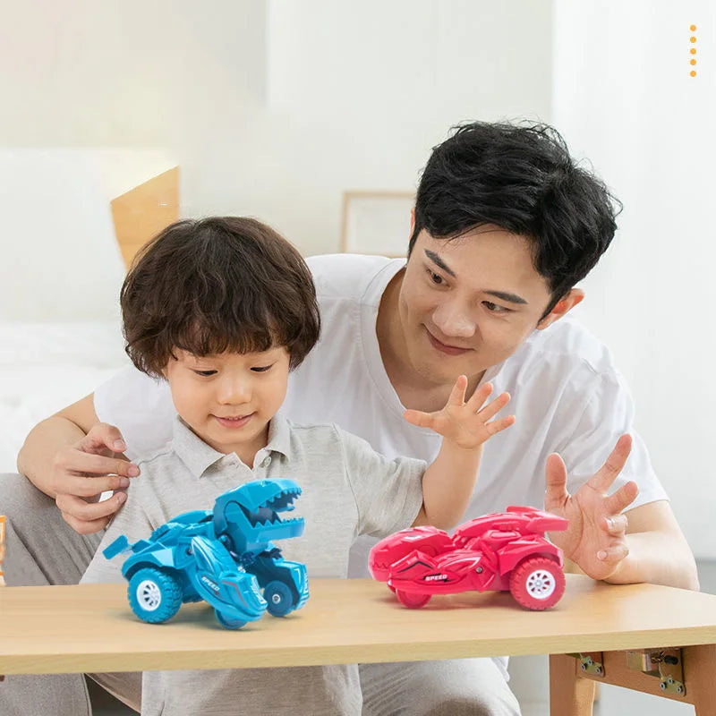 DinoRacer | Avventura emozionante - Auto deformazione dinosauro per bambini