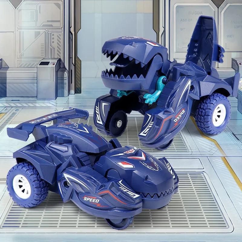 DinoRacer | Avventura emozionante - Auto deformazione dinosauro per bambini