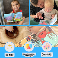 Thumbnail for AquaBook | Sprudlande nöje - Vattentålig badbok för lärande och lek