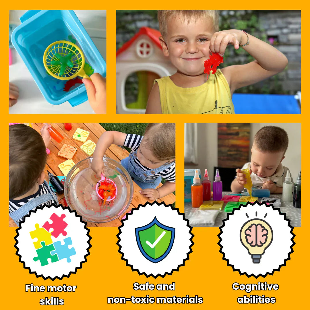 AquaElfen  | Magisch knutselplezier - 3D watergel figuren voor kinderen