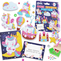 Thumbnail for SparkleArt | Deja que tu creatividad fluya libremente - Set de palillos para pintura de diamantes DIY para niños