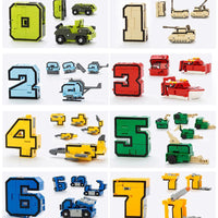 Thumbnail for NumberBot | Gioco educativo di costruzione e apprendimento - Blocchi robot trasformabili