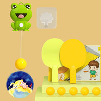 Thumbnail for SpinMaster Pro | Migliora le tue abilità con divertimento - Giocattolo compatto da ping pong da tavolo per viaggiare