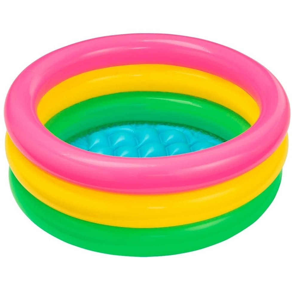 Wetset Regenbogen | Buntes Babybecken - Spaß für Kinder in der Sommer Sonne