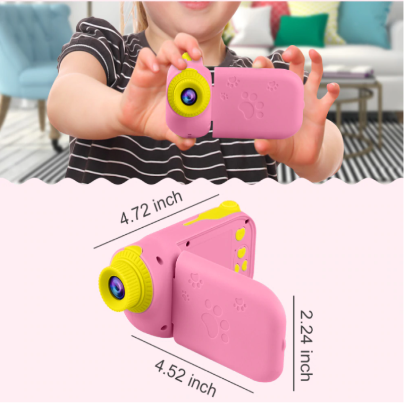 DillyCam | Magische Momente festhalten - Digitale Kinderkamera mit HD-Video und IPS-Display