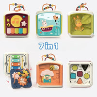 Thumbnail for Wonder Cube | Descubre el Mundo del Aprendizaje - Juguete Montessori 7 en 1 para Desarrollo y Diversión