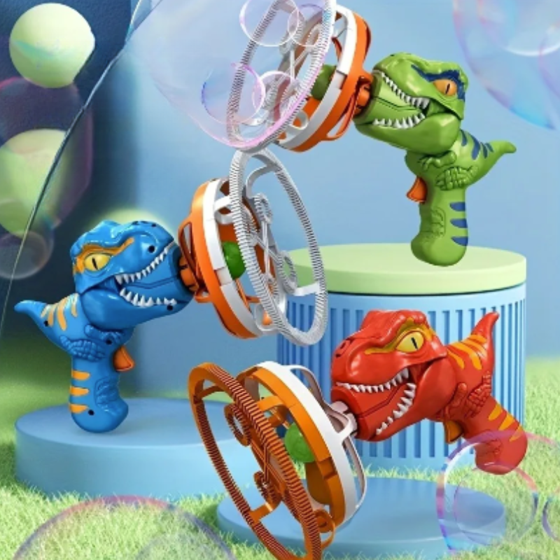 JurassicBubbles | Magisch speelplezier - Elektrische dinosaurus bellenblaasmachine