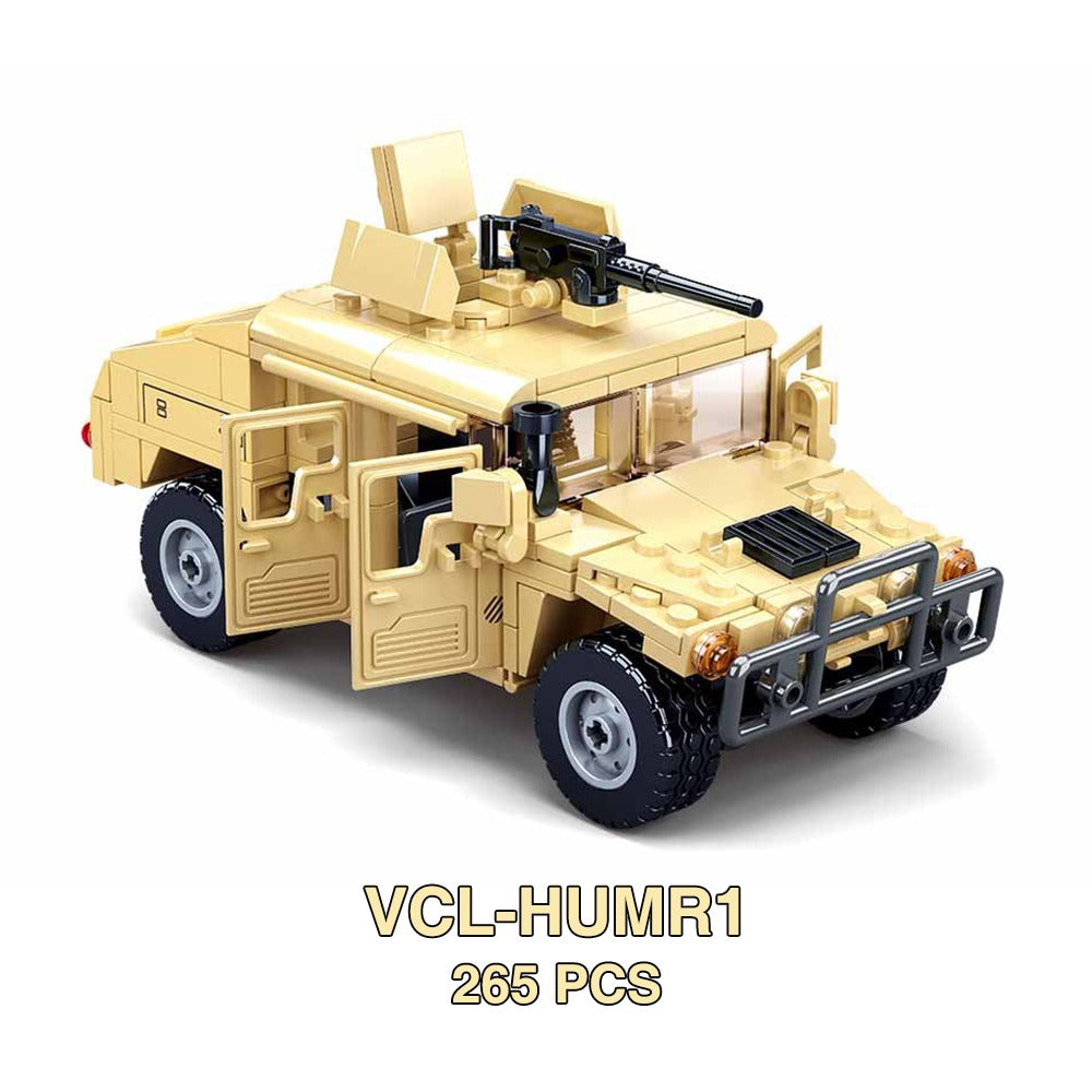Sotilas Humvee Jeep | Realistinen Rakentaminen - Tee Sotilas Jeep Toimintahahmoille