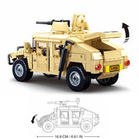 Thumbnail for Sotilas Humvee Jeep | Realistinen Rakentaminen - Tee Sotilas Jeep Toimintahahmoille