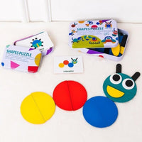 Thumbnail for Ecotoys Tangram FunBox | Entdecke Kreativität und Lernfreude - 3D Holzpuzzle-Set