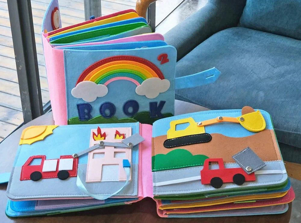 ViltVerhalen | Scoperta giocosa - Libro di avventure Montessori per l'apprendimento sensoriale