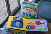 Thumbnail for ViltVerhalen | Scoperta giocosa - Libro di avventure Montessori per l'apprendimento sensoriale
