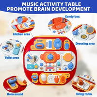 Thumbnail for BabyPlay | Imparare e scoprire con piacere - Tavolo attività interattivo con musica e luci