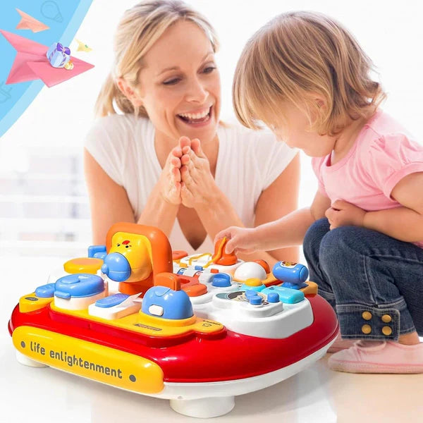 BabyPlay | Imparare e scoprire con piacere - Tavolo attività interattivo con musica e luci