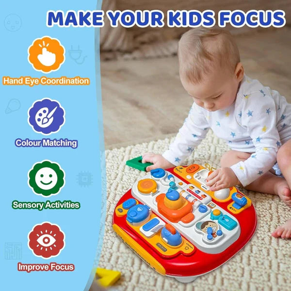 BabyPlay | Imparare e scoprire con piacere - Tavolo attività interattivo con musica e luci