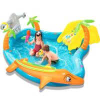 Thumbnail for AquaAdventure | Divertimento schizzinoso per piccoli esploratori - Piscina gonfiabile per giocare