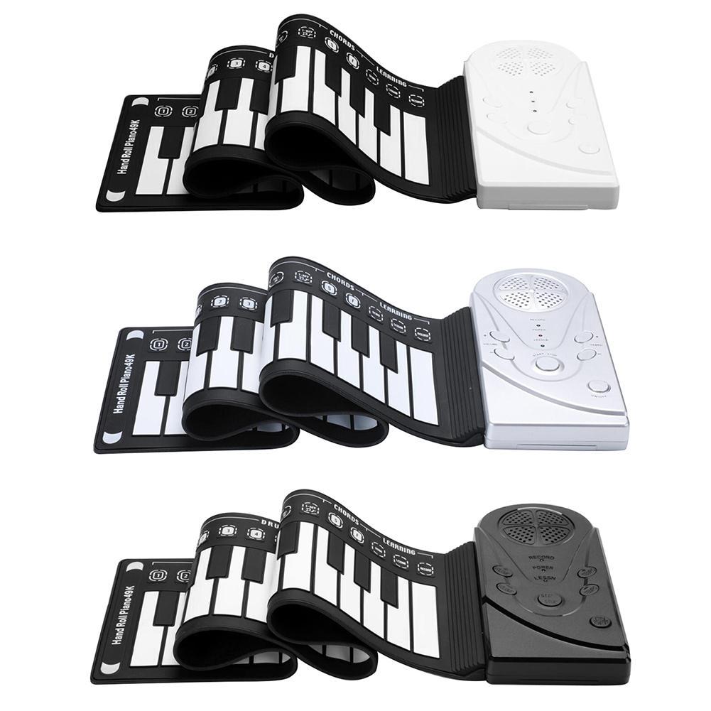 RollUpTunes | Compact et polyvalent - Piano pliable pour débutants