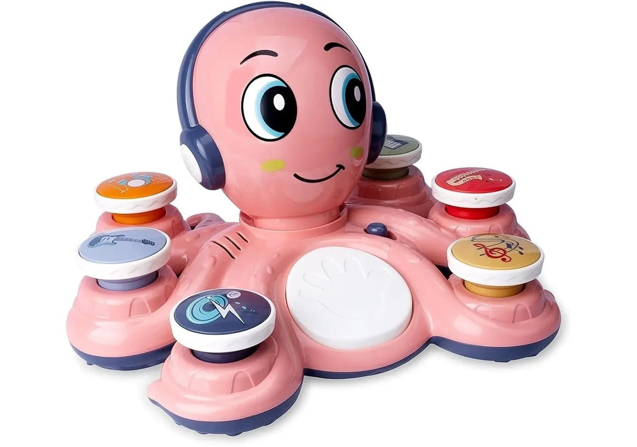 Musical Octo Oktopus | Interactief muziekinstrument met 6 modes en LED – Eindeloos muziekplezier