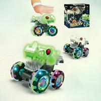 Thumbnail for GlowRover Monstertruck | RC auto met LED wielen, 4 kleuren – Speelplezier dat gloeit
