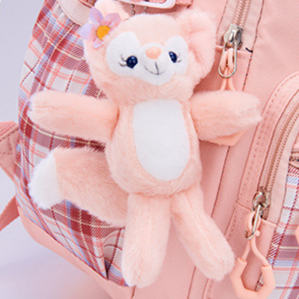 Schoolrugzak Kinderen Ruitmotief Kawaiistijl | Casual