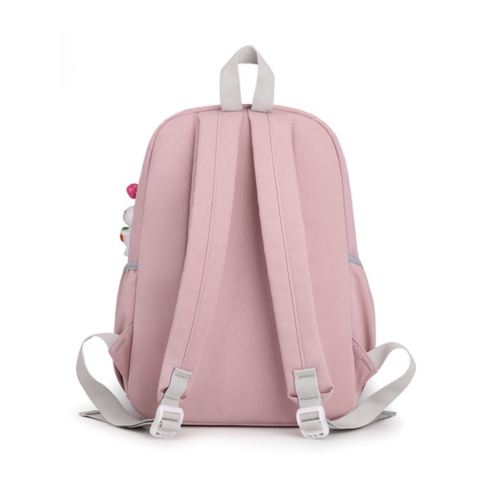 BunnyBloom schoolrugzak | Ergonomische kinderrugzak met konijntje – Comfortabel naar school elke dag