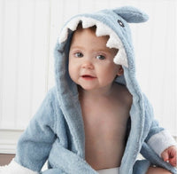 Thumbnail for AnimalHug | Caldo e accogliente - Morbida accappatoio per bambini in cotone con animali