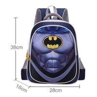 Thumbnail for HeroShell 3D Schoolrugzak | Ergonomische kinderrugzak 42x30cm – Superhelden-avonturen elke schooldag