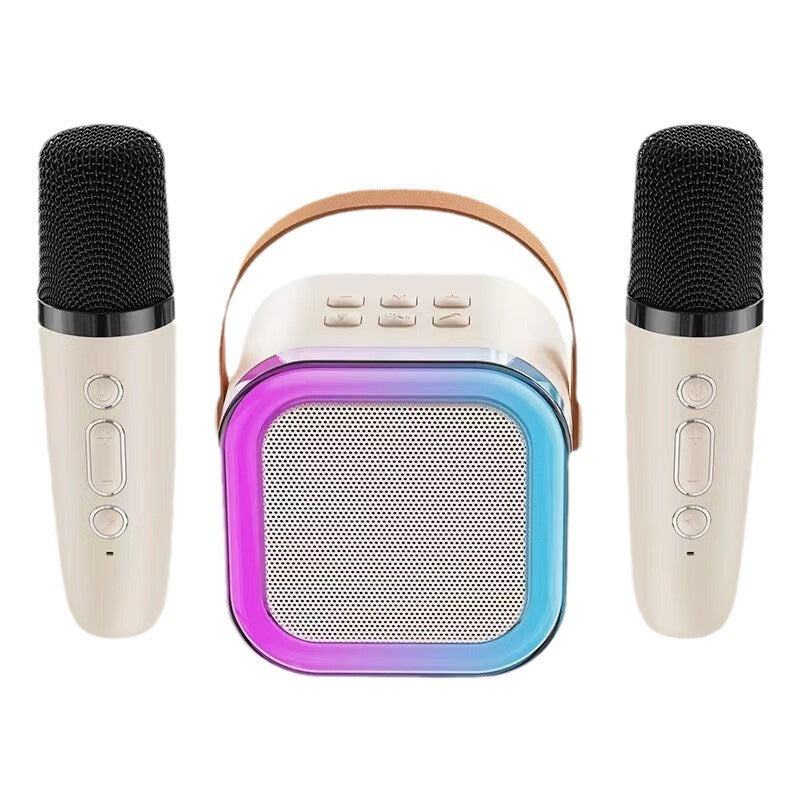 MelodyMates karaoke set | 2 draadloze microfoons + speaker, 3+ – Samen zingen maakt kinderen gelukkig