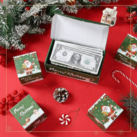 Thumbnail for MerryPop Geldgeschenkbox | Kerstmis surprise doos rood & groen – Magisch geldcadeau verpakken