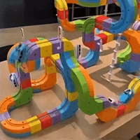 Thumbnail for Tracki 3D treinbouwset | STEM speelgoed 51–123 onderdelen, 3+ – Creatief bouwen, onbeperkt speelplezier