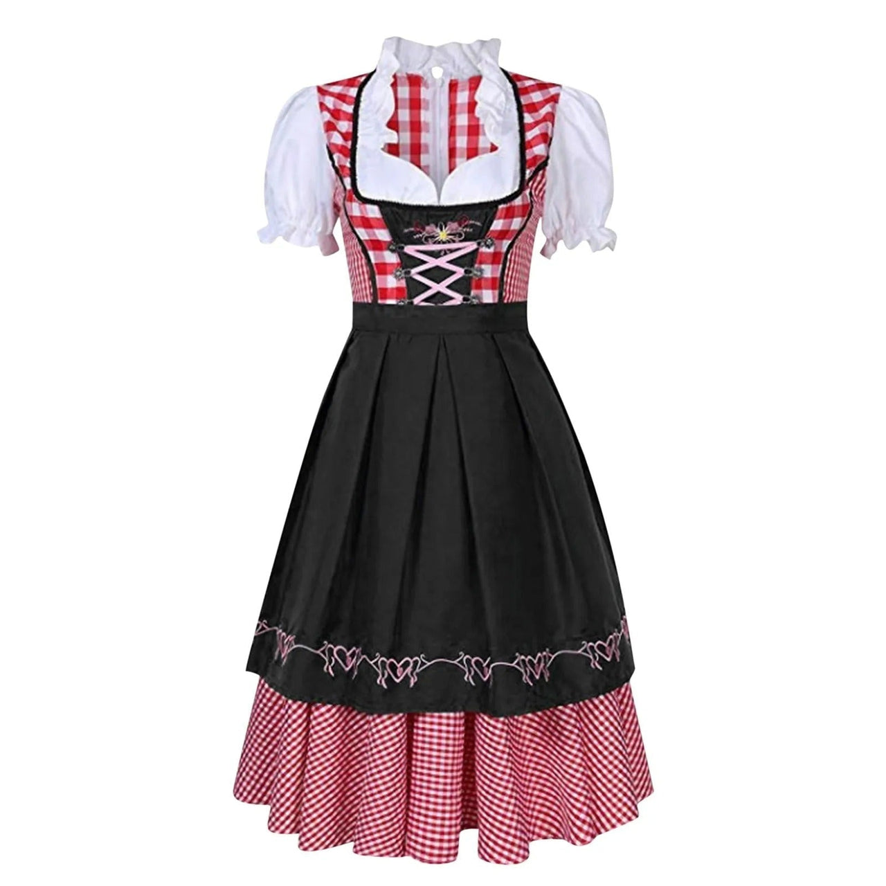 Dirndl Jurk Dames Oktoberfest Geruit | Feestelijk
