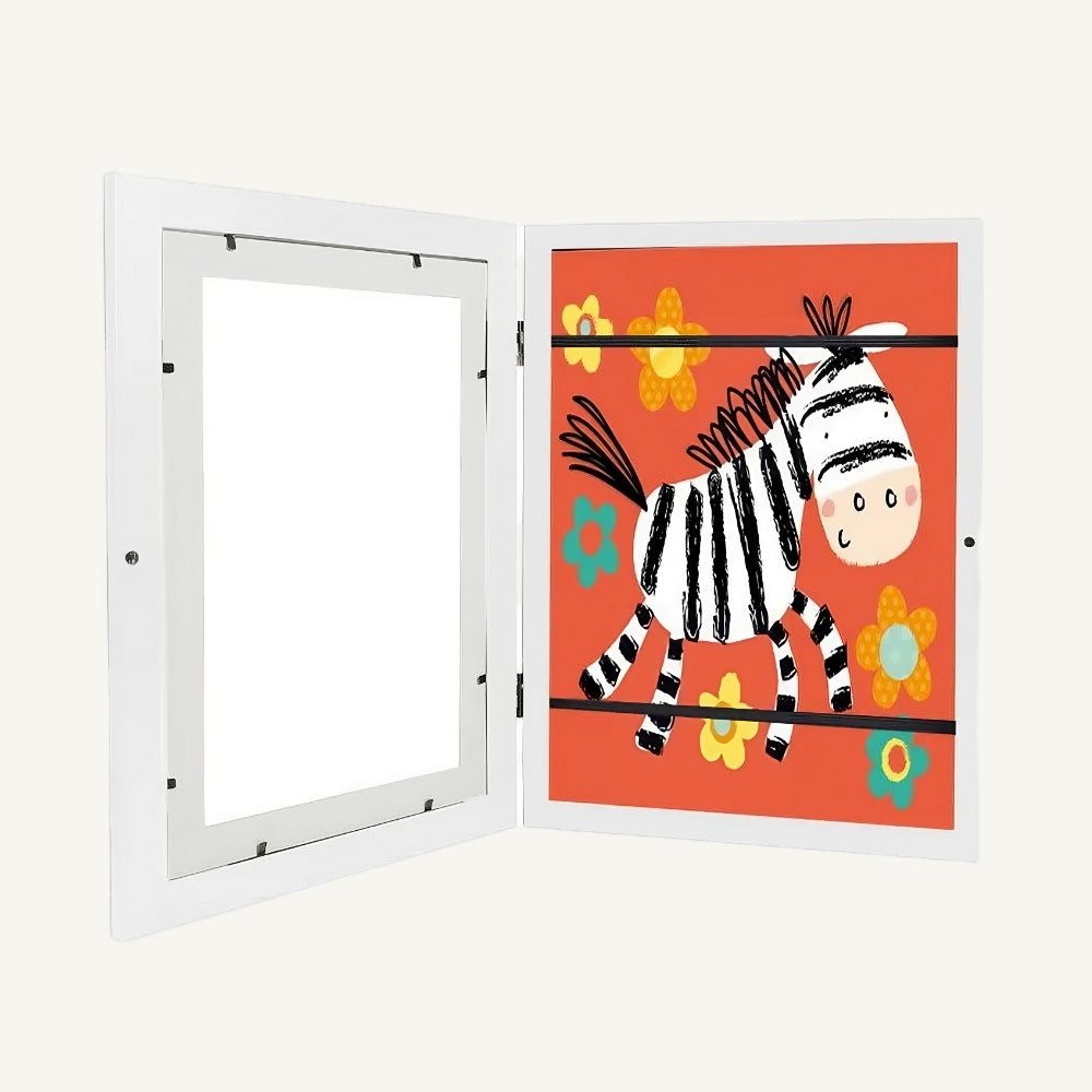 Milo & Moon MemoryFrame | Fotolijst A4/A3 met wisselbare kunstwerken – Kostbare herinneringen vasthouden