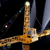 Thumbnail for CranePro Torenkraan | RC afstandsbediening, LED-verlichting, 3+ – Bouw je eigen bouwplaats thuis