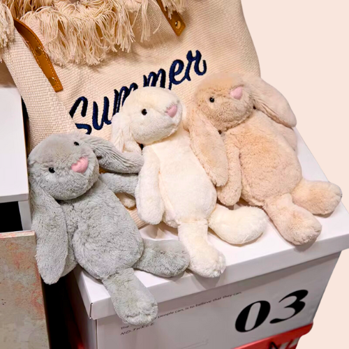 HugBuddy Konijn | Zacht knuffelkonijn, 20/30/45cm – Troost en gezelschap voor elk moment