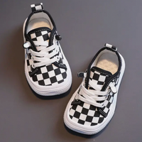 Thumbnail for Kindersneakers Luipaardpatroon Wit Zool | Casual