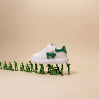 Thumbnail for Kindersneakers Beren Groen Wit | Casual