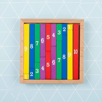 Thumbnail for Rekenframe Hout Educatief Speelgoed Getallen | Leren