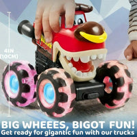 Thumbnail for GlowRover Monstertruck | RC auto met LED wielen, 4 kleuren – Speelplezier dat gloeit